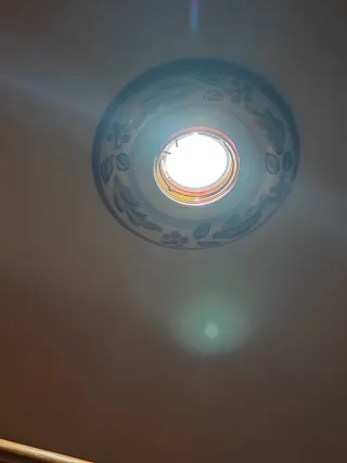 Lámpara de techo decorada