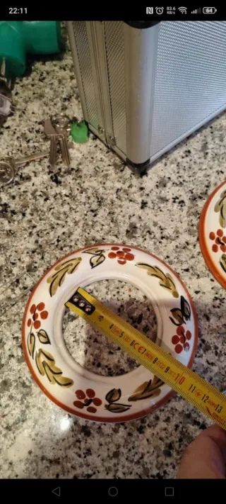 Lámpara de techo decorada