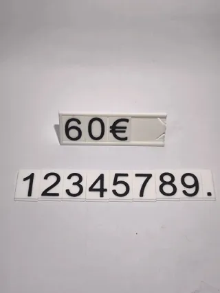 Expositor de precios 60€