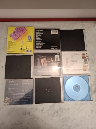 9+1 CD dagli anni '80. Titoli in descrizione