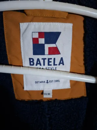 Abrigo impermeable Batela forrado mostaza