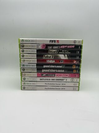 lotto di custodie giochi Xbox 360 VUOTI