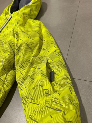 Pantaloncino e giacca da sci Decathlon, bambini 5-7 anni