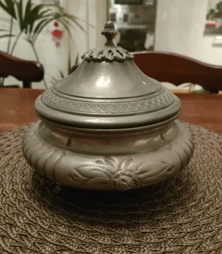 Cofanetto in peltro 95% Vintage