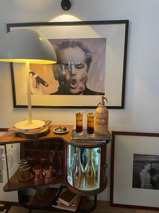 Bar Móvil Mid Century Vintage Años 60-70.