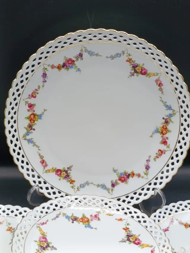 Juego Porcelana Schumann Flores