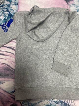 Chaqueta Adidas Niño Talla 7/8 Gris