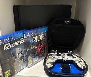 PS4 + 2 Giochi Ride + Mando Nacon