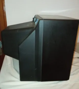 TV Philips Antigua Analógica Negra