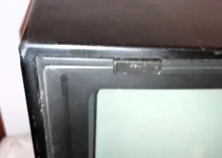 TV Philips Antigua Analógica Negra