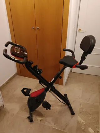 Bicicleta Estática Sportstech X100-B Plegable