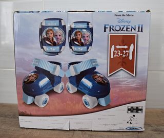 PATINES PARA NIÑOS DE FROZEN 2 CON RODILLERAS