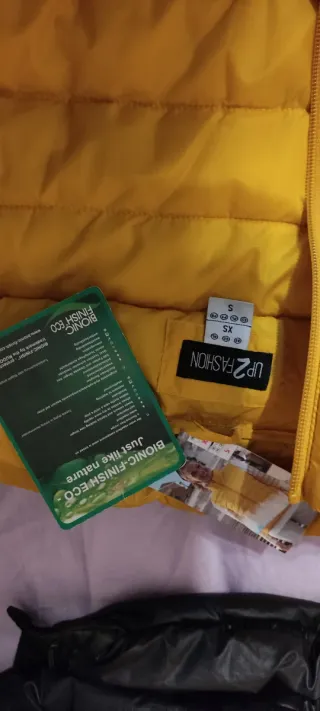 Chaleco deportivo impermeable UP2 FASHION Talla S