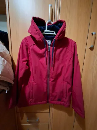 Chaqueta Softshell Batela Mujer Roja