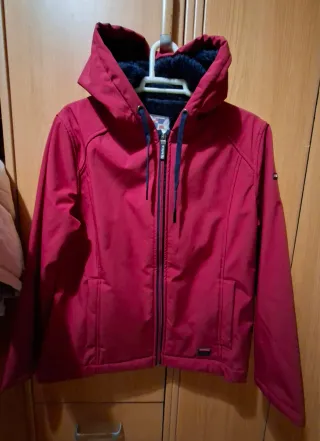 Chaqueta Softshell Batela Mujer Roja