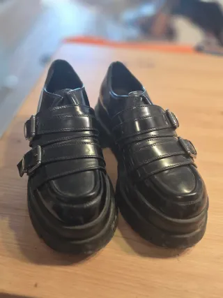 Mocasines plataforma Bershka talla 37