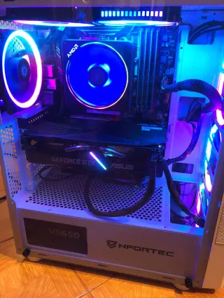 Torre PC Gamer Ryzen 7 Blanca