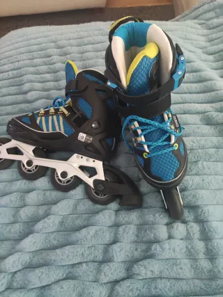 Patines en línea Oxelo Azules