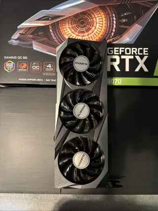 Tarjeta grafica rtx 3070 gigabyte oc gaming 8gb
