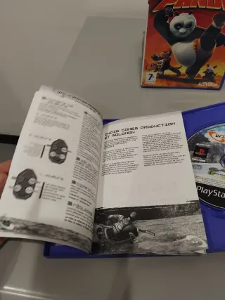 Jogos PS2 Kung Fu Panda e Wild Water