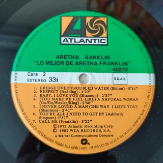 Aretha Franklin - Sus Más Grandes Éxitos