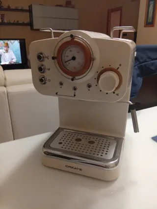 Cafetera Expreso Beige CREATE