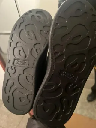 Zapatillas Alexander McQueen Oversized Negras