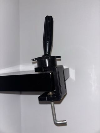 Soporte Maniquí Peluquería Negro