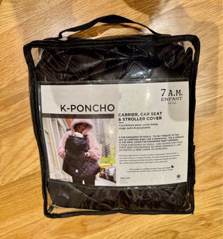 7AM Enfant K-Poncho Original Negro