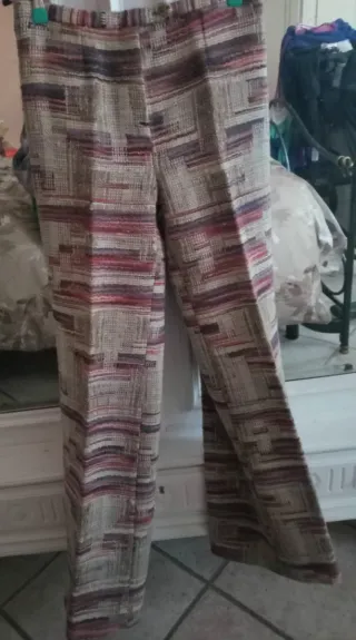 Pantaloni sartoriali fantasia tg 40