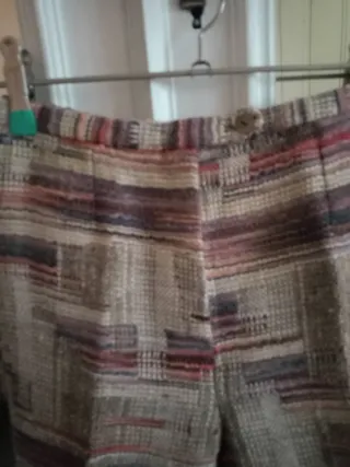 Pantaloni sartoriali fantasia tg 40