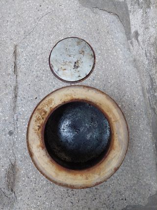 Scatola di latta vintage "Brioschi" anni 1950/1960