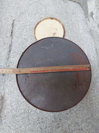 Scatola di latta vintage "Brioschi" anni 1950/1960