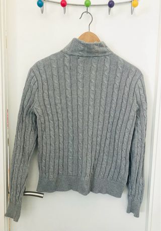 Cárdigan Polo Ralph Lauren Gris Talla L