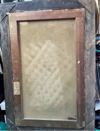 Pintura óleo Escuela Española S. XIX