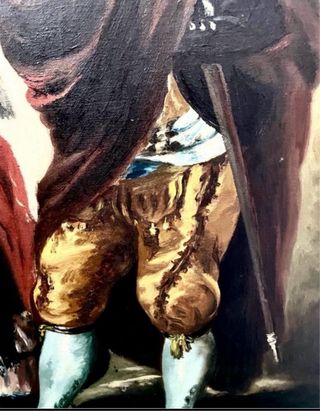 Pintura óleo Escuela Española S. XIX