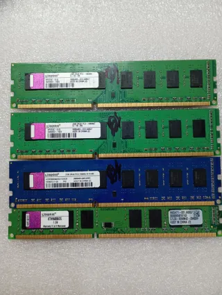 Lote de memoria RAM Kingston DDR3 8gb 1133mhz