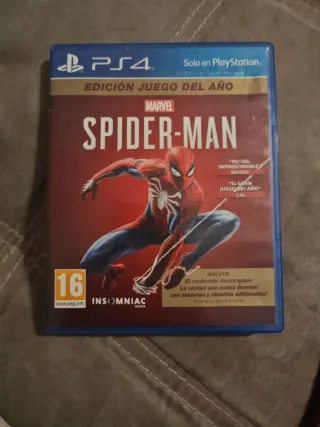Marvel Spider-Man Edición Juego del Año PS4
