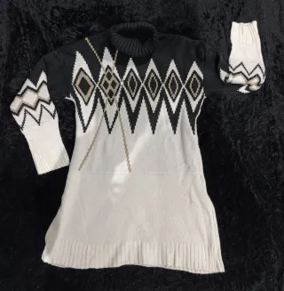 2 Vestidos por 5€ el lote, Talla Única Negro/Blanc