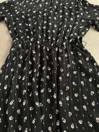 Vestido Tintoretto Negro Talla S