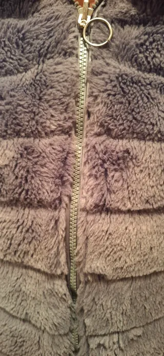 Cazadora reversible gris