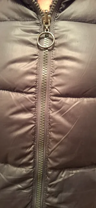 Cazadora reversible gris