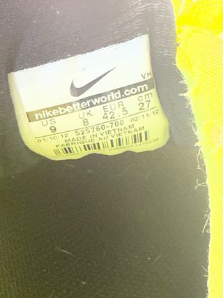 Zapatillas Nike Hombre Verde y Blanco