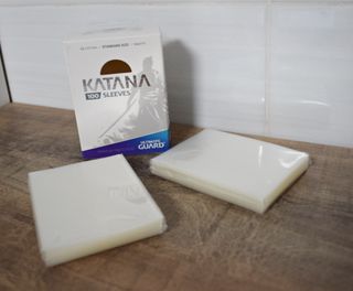 FUNDAS TRANSPARENTES KATANA 66 X 91 mm - 100 uds.