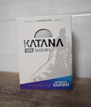 FUNDAS TRANSPARENTES KATANA 66 X 91 mm - 100 uds.