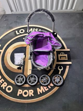 Passeggino per bambole Lilli Melange Lila