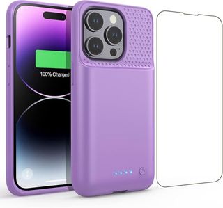 Custodia Powerbank per iPhone 14 Pro Viola MAI USATA