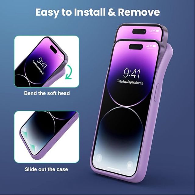 Custodia Powerbank per iPhone 14 Pro Viola MAI USATA