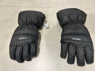 Guanti da sci neri Decathlon, 8-10 anni