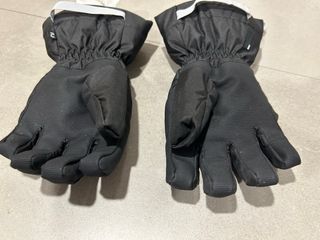 Guanti da sci neri Decathlon, 8-10 anni